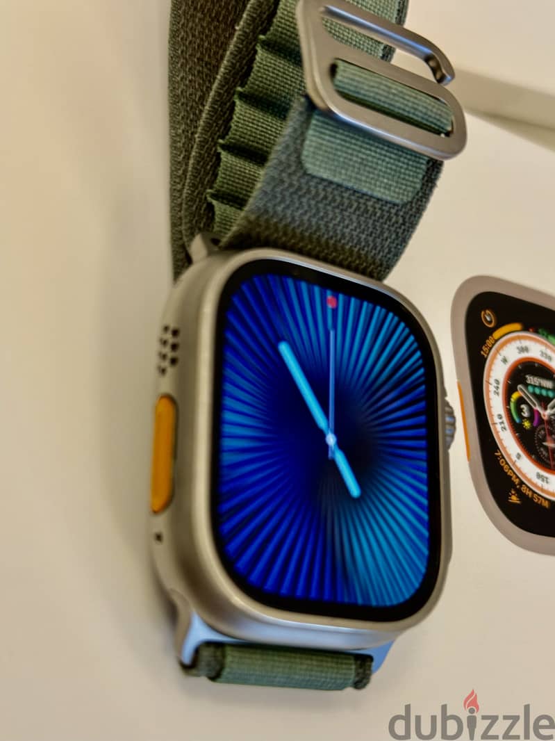 Original Apple Watch Ultra 1 - Green Alpine Loop 5