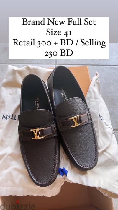 Louis Vuitton shoes لويس فيتون حذاء مقاس 41