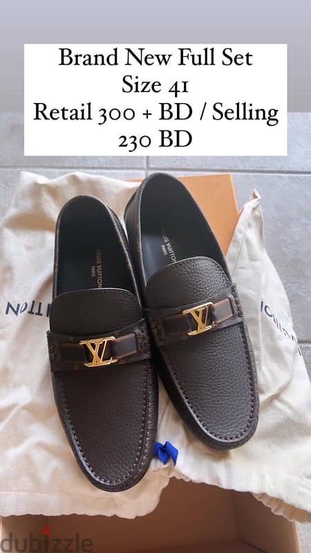 Louis Vuitton shoes لويس فيتون حذاء مقاس 41 0