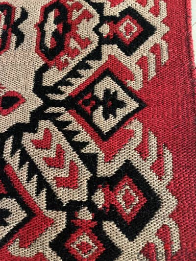 Handwoven Kilim Rug– Double-Sided