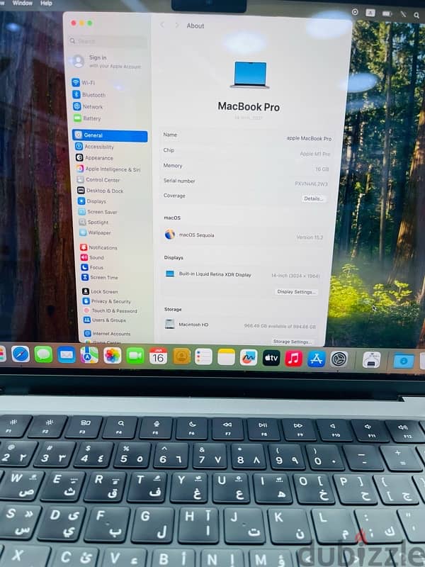 Used MacBook Pro 14inch M1 Pro 1TB 1