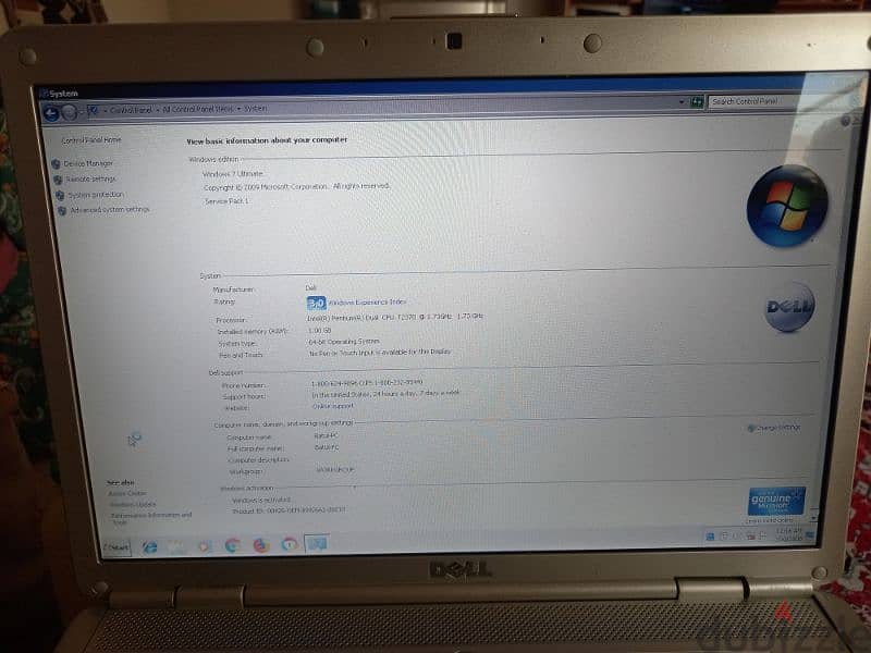 Dell laptop 4