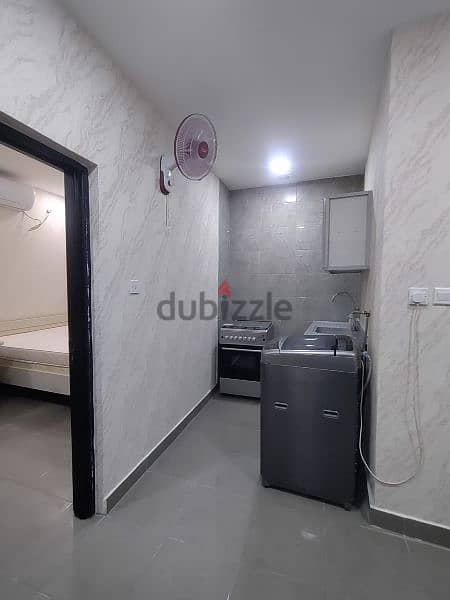 STUDIO FOR RENT IN MUHARRAQ FULLY WITH 13