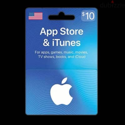 iTunes gift card 10us