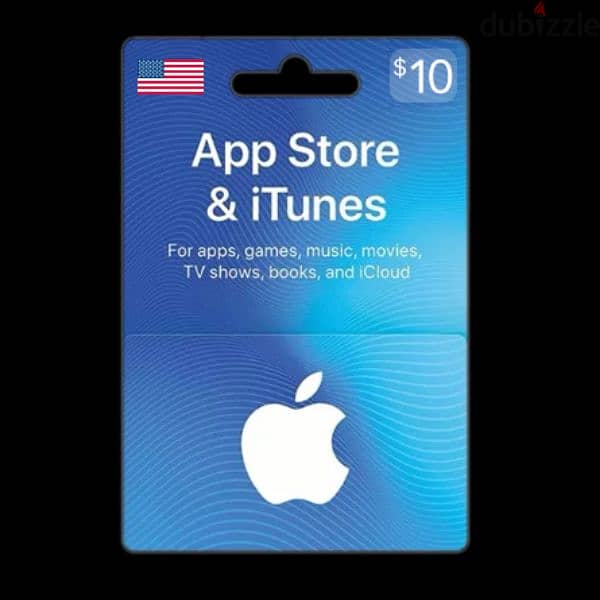 iTunes gift card 10us 0