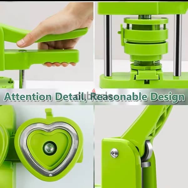 **For Sale: Heart-Shaped Pin Badges Making Machine** 9