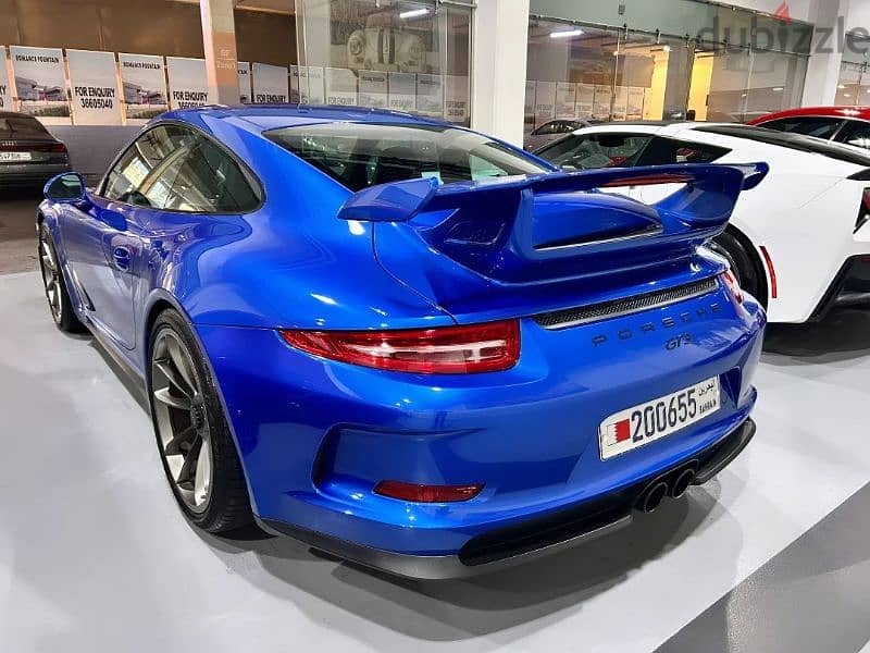 Porsche 911 GT3 2015  3.8L Flat Six 475 HP RWD 39000 km only 2