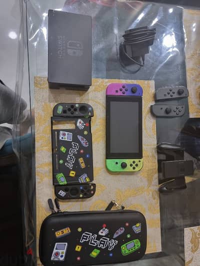 nintendo switch  with free stuff