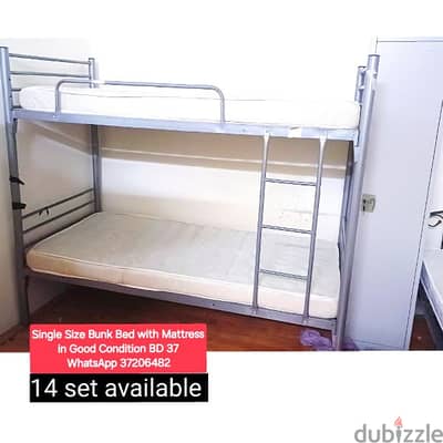 Bunk bed and other items for sale with Delivery