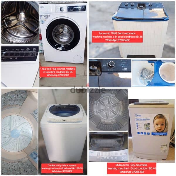 Washing machine and other items for sale with Delivery 11