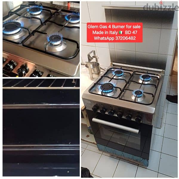 5 burner cooking range and other items for sale 1