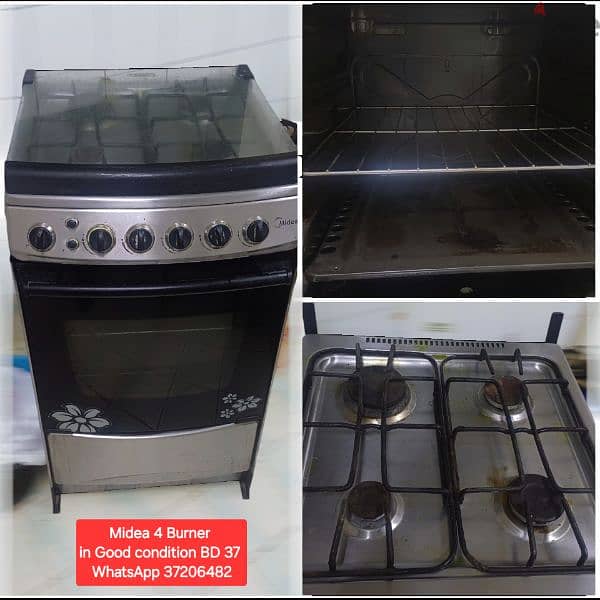 5 burner cooking range and other items for sale 19