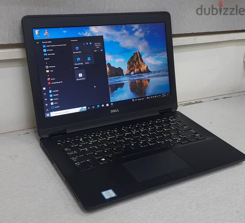 DELL Core i7 Business Latitude Laptop (CPR Reader) 8GB RAM + 256GB SSD 2