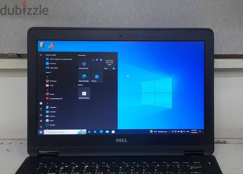 DELL Core i7 Business Latitude Laptop (CPR Reader) 8GB RAM + 256GB SSD 5