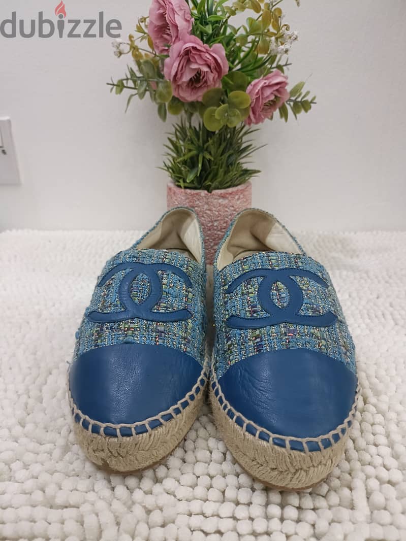 Authentic Chanel Espadrille 2