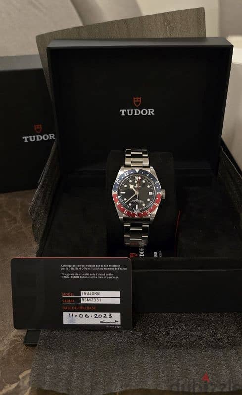 tudor black bay gmt 0