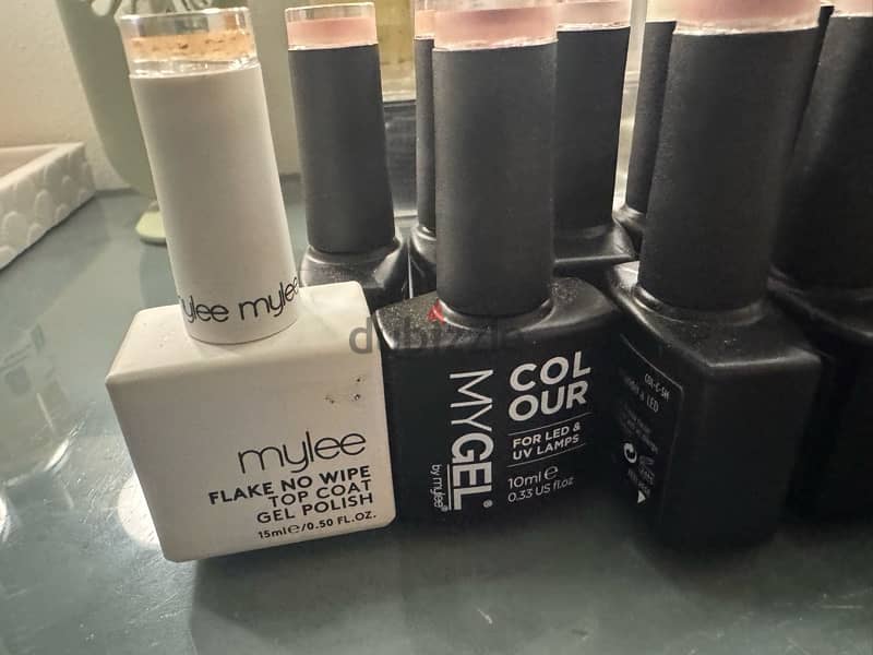 BARELY USED MYLEE GEL POLISH 3