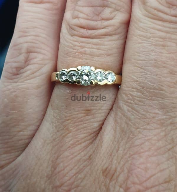 Genuine Diamond Ring 1