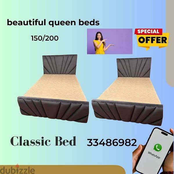 New mattress and beds available for sale AT factory rates only. ,, 19