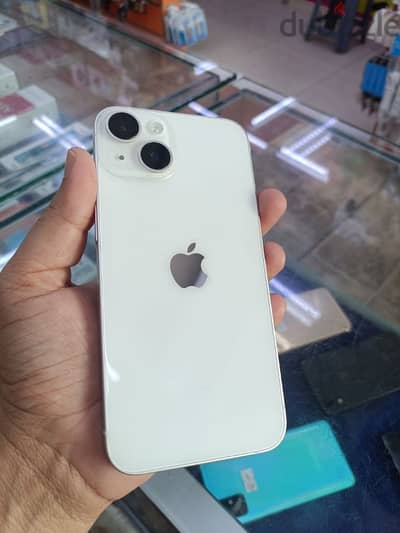 iPhone 14. White colour. 256GB Storage.