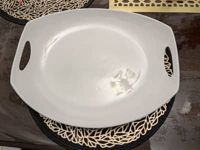 Glass material serving dishes for sale