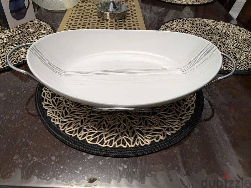 Glass material serving dishes for sale 3