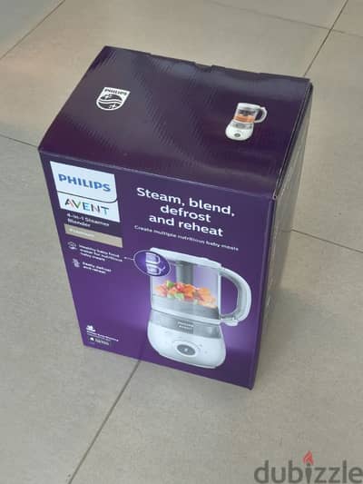 Philips AVENT Steamer Blender NEW