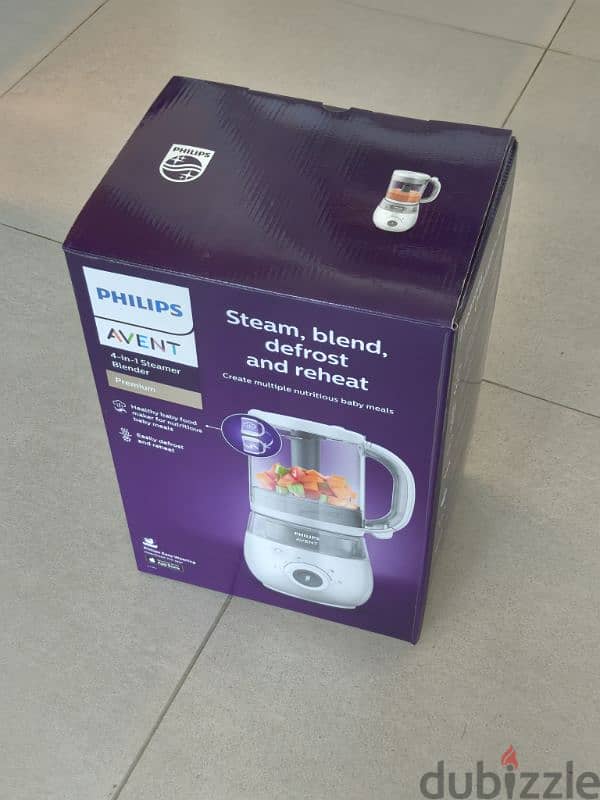 Philips AVENT Steamer Blender NEW 0