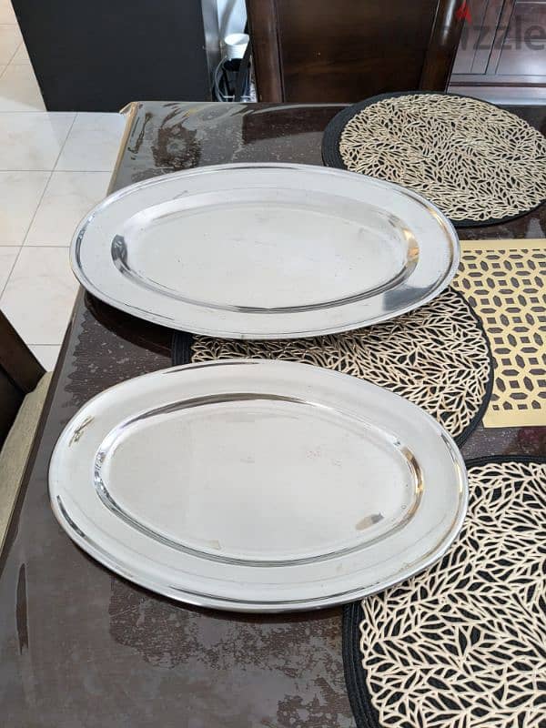 Stainless steel trays for sale 0