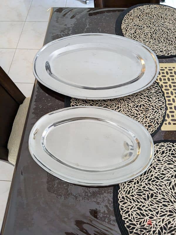 Stainless steel trays for sale 1