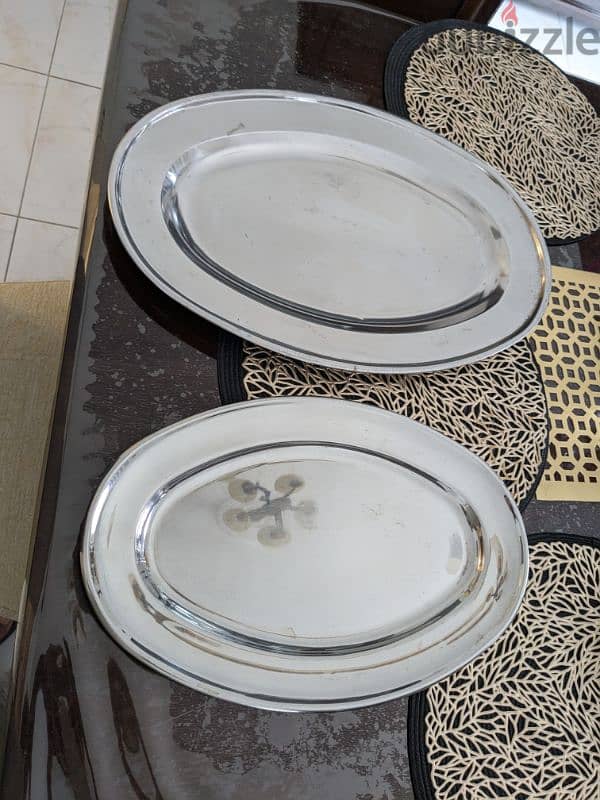 Stainless steel trays for sale 2