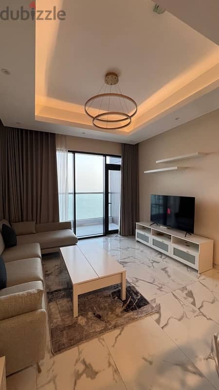 Sea View Modern Furnished One Bedroom Apartment. 3