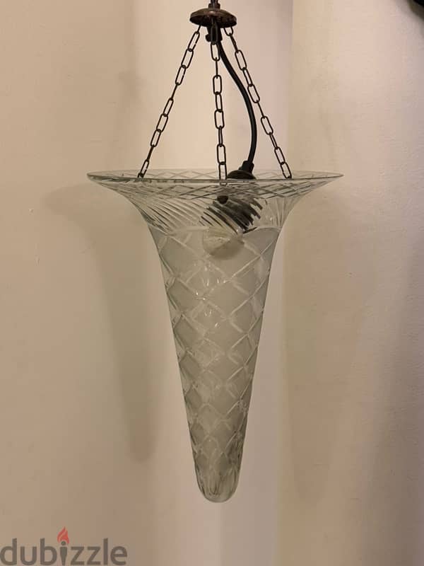 Cone shaped chandelier 0