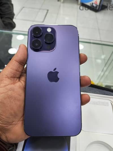 iPhone 14 Pro Max purple 512gb Battery health 94% 100%