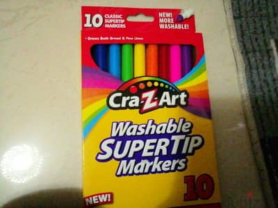 Markers for Kids washable 10 piece Markers!