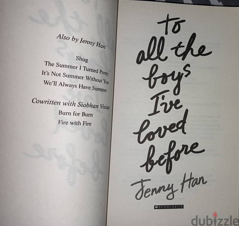 To all the boys I've loved before by Jenny Han 1