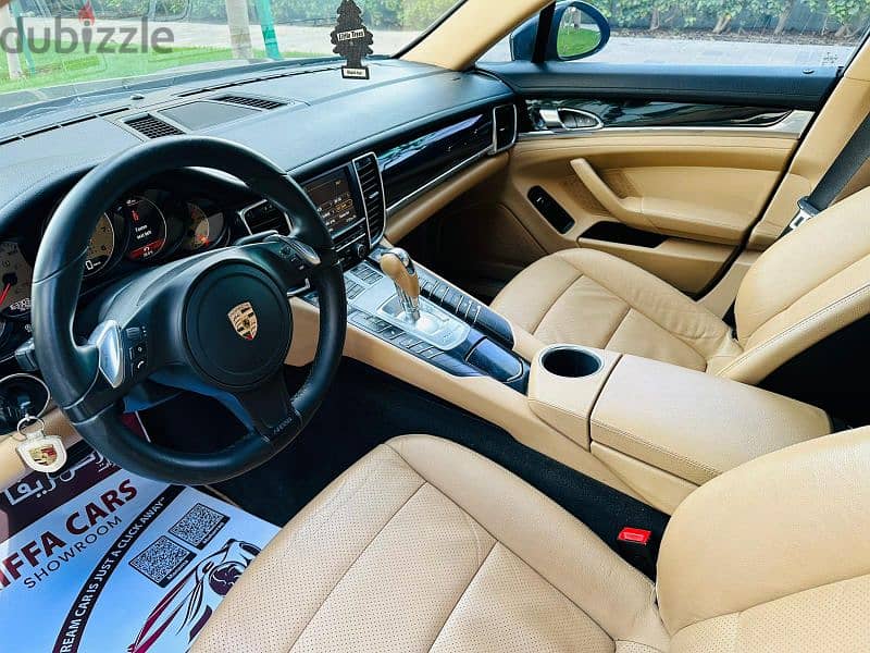 Porsche Panamera 2013 model. single owner used car. very clean interio 16