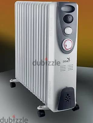 NEW Zenet Oil Radiator Room Heater,9-Fins, 2000W