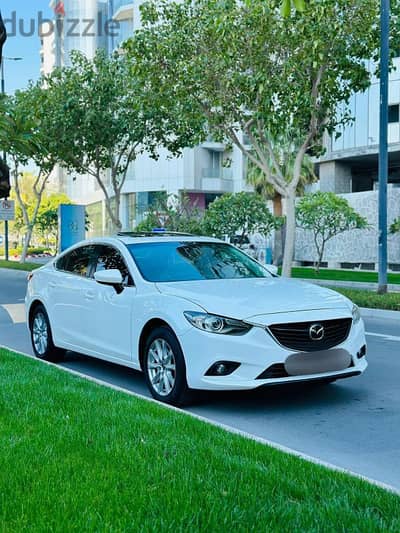 Mazda Mazda 6 2014 Model. Full option model with Sunroof. Stylish Alloy