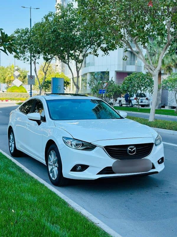 Mazda Mazda 6 2014 Model. Full option model with Sunroof. Stylish Alloy 4