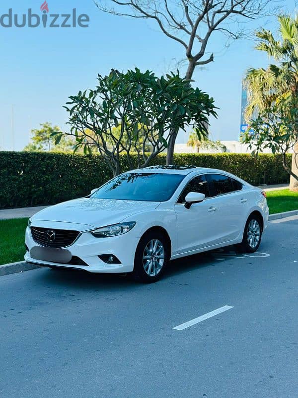 Mazda Mazda 6 2014 Model. Full option model with Sunroof. Stylish Alloy 7