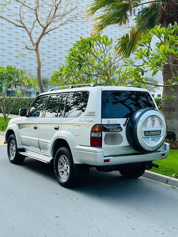 TOYOTA LAND CRUISER PRADO VX V6 4WD  Year-1999. single owner 7