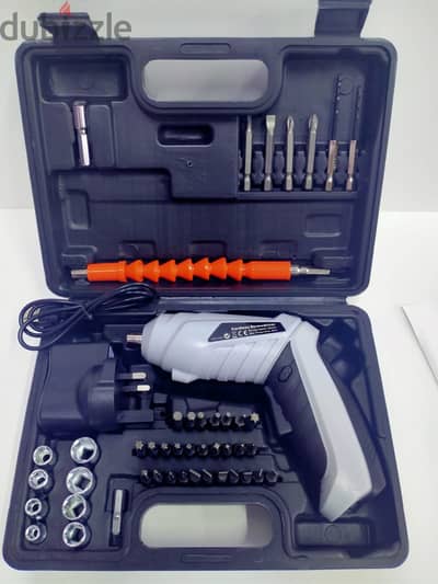 47 Pcs Portable Rechargeable Cordless Screwdriver Set