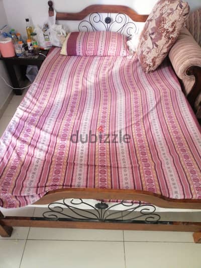 Bed for sale with mattress