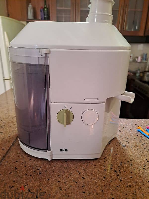 Braun juice extractor. 0