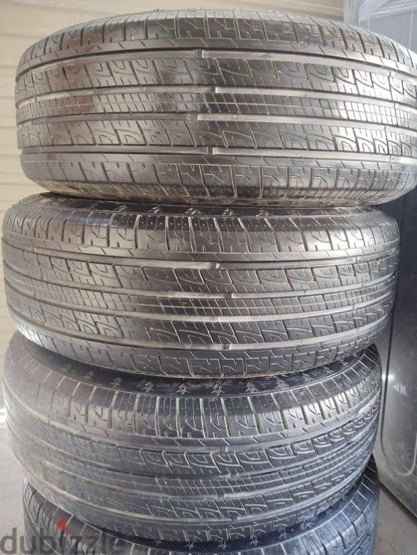 255/75R16 rim's plus tyre's good condition with warranty 5