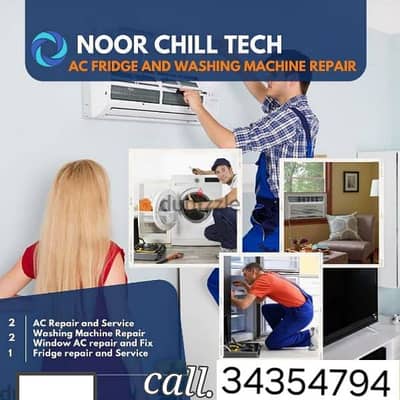 Ac repairing service and gass filling