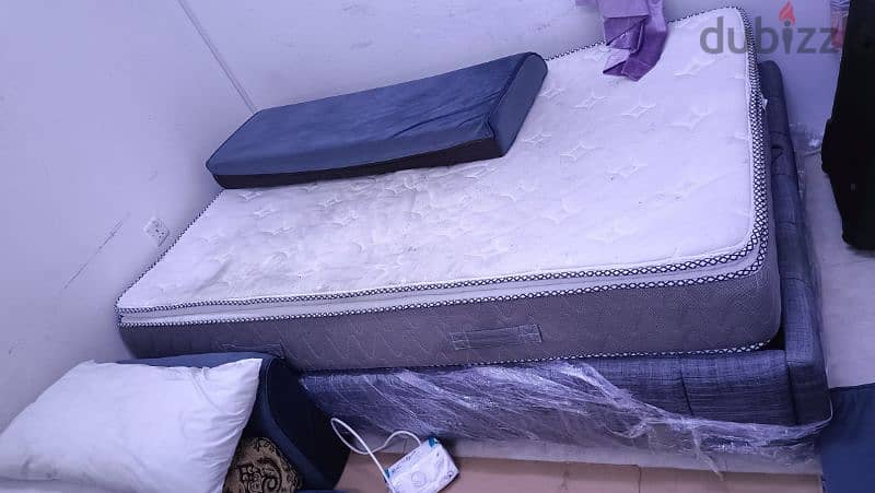 Storage Bed with mattress size 120/200 pick up from Riffa 36216143 0