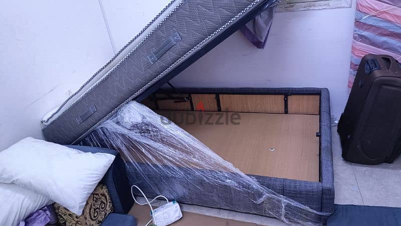 Storage Bed with mattress size 120/200 pick up from Riffa 36216143 1