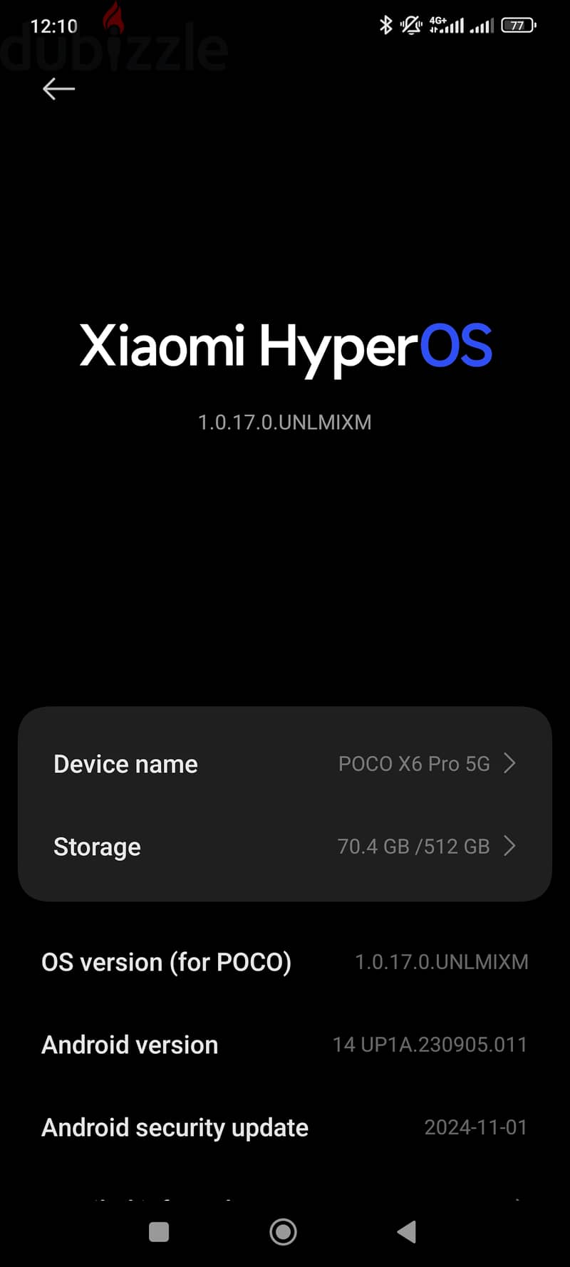 Poco x6 pro 5g 512gb 1